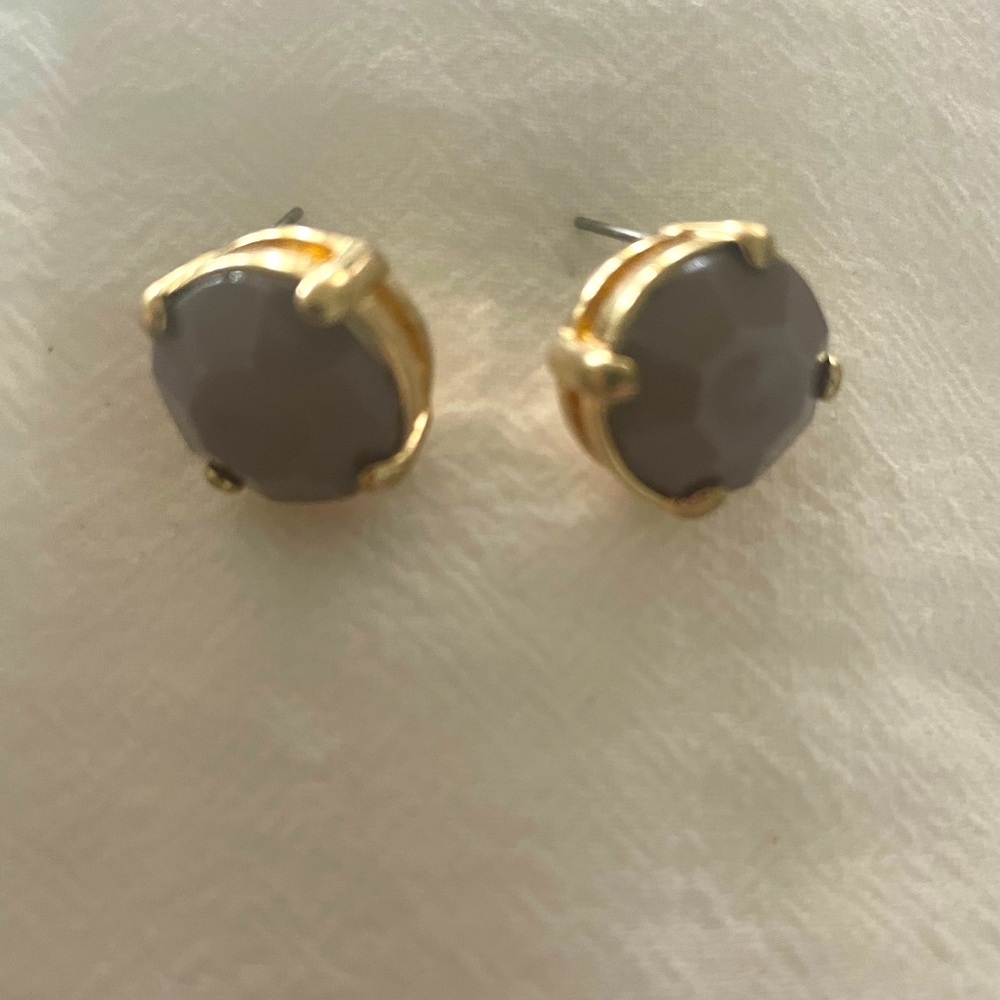 Grey earrings